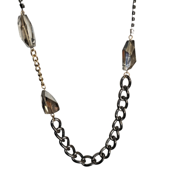 🔥Vintage Unique Multi Media Long Necklace - Picture 4 of 6